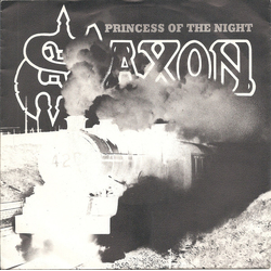 Saxon Princess Of The Night Vinyl 7" USED