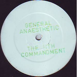 General Anaesthetic The 11th Commandment Vinyl 12" USED