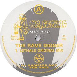 MC Lethal Rave R.I.P. Vinyl 12" USED