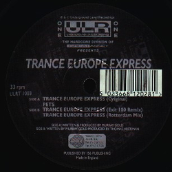 Trance Europe Express Trance Europe Express Vinyl 12" USED