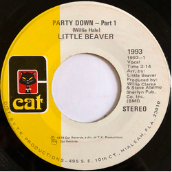 Little Beaver Party Down Vinyl 7" USED