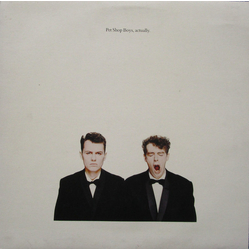 Pet Shop Boys Actually Vinyl LP USED