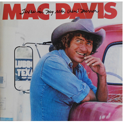 Mac Davis Texas In My Rear View Mirror Vinyl LP USED