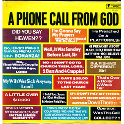 Ray Reeves / Curtis McPeake / Tommy Hill / Cowboy Copas / Randy Charles / Hoss Linneman / Little Roy Wiggins A Phone Call From God Vinyl LP USED