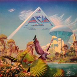 Asia Al Pitrelli Alpha Vinyl LP USED