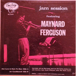 Maynard Ferguson Jam Session Featuring Maynard Ferguson Vinyl LP USED