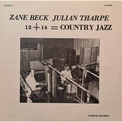 Zane Beck / Julian Tharpe 12 + 14 = Country Jazz Vinyl LP USED