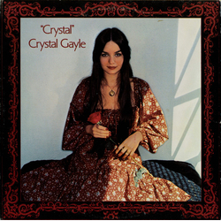 Crystal Gayle Crystal Vinyl LP USED