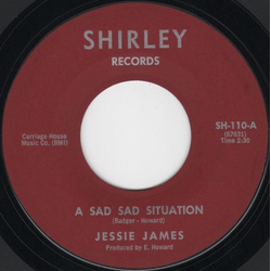 Jesse James (2) A Sad Sad Situation / My Future Vinyl 7" USED