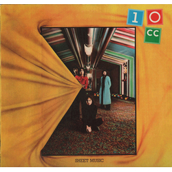 10cc Sheet Music Vinyl LP USED