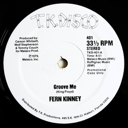 Fern Kinney Groove Me Vinyl 12" USED