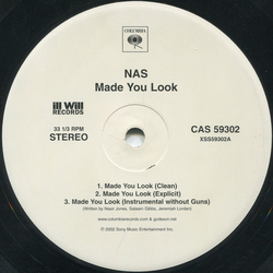 Nas Made You Look Vinyl 12" USED