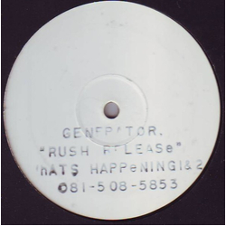 Generator (2) Rush Release / Whats Happening Vinyl 12" USED