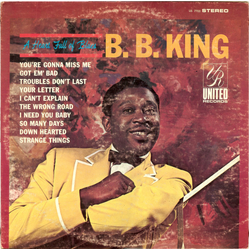 B.B. King A Heart Full Of Blues Vinyl LP USED