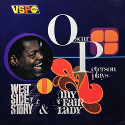 Oscar Peterson Plays West Side Story & My Fair Lady Vinyl LP USED