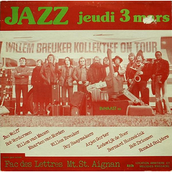 Willem Breuker Kollektief Willem Breuker Kollektief On Tour Vinyl LP USED