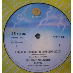 Creedence Clearwater Revival I Heard It Through The Grapevine Vinyl 12" USED