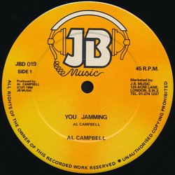 Al Campbell You Jamming Vinyl 12" USED