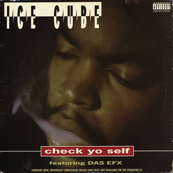 Ice Cube / Das EFX Check Yo Self Vinyl 12" USED