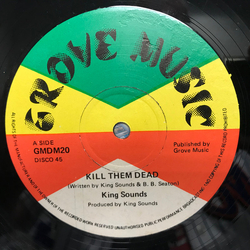 King Sounds Kill Them Dead / Look Into Yourself Vinyl 12" USED