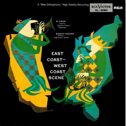 Al Cohn And His "Charlie's Tavern" Ensemble / Shorty Rogers And His Augmented "Giants" East Coast - West Coast Scene Vinyl LP USED