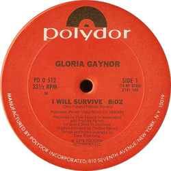 Gloria Gaynor I Will Survive / Yo Vivire (Spanish Version) Vinyl 12" USED