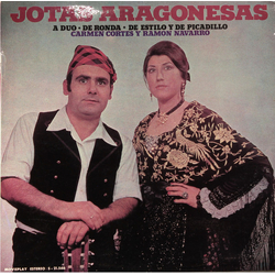 Carmen Cortés / Ramón Navarro (3) Jotas Aragonesas Vinyl LP USED
