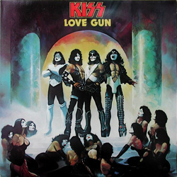 Kiss Love Gun Vinyl LP USED