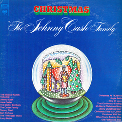 The Johnny Cash Family Christmas Vinyl LP USED