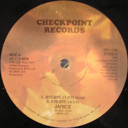 Janice Bye Bye Vinyl 12" USED