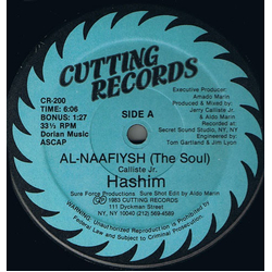 Hashim Al-Naafiysh (The Soul) Vinyl 12" USED