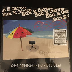 Bun E. Carlos Greetings From Bunezuela! Vinyl LP USED