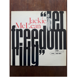 Jackie McLean Let Freedom Ring Vinyl LP USED