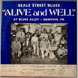 Blues Alley All-Stars Beale Street Blues "Alive And Well" At Blues Alley - Memphis, Tn. Vinyl LP USED