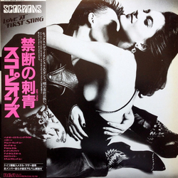 Scorpions Love At First Sting = 禁断の刺青 Vinyl LP USED
