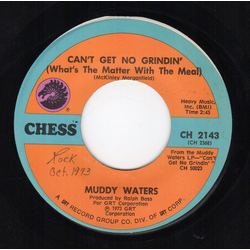 Muddy Waters Can't Get No Grinding / Garbage Man Vinyl 7" USED
