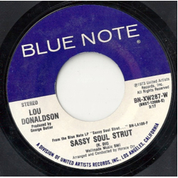 Lou Donaldson Sassy Soul Strut / Pillow Talk Vinyl 7" USED