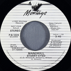 Mandrill Starry-Eyed Vinyl 7" USED