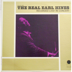 Earl Hines The Real Earl Hines Recorded Live! In Concert Vinyl LP USED
