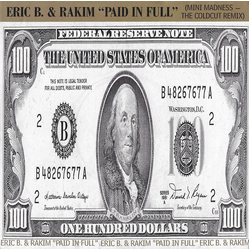 Eric B. & Rakim Paid In Full (Mini Madness - The Coldcut Remix) Vinyl 7" USED