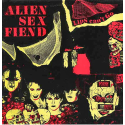 Alien Sex Fiend Lips Can't Go Vinyl 12" USED