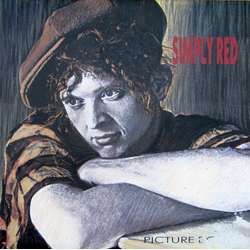 Simply Red Picture Book Vinyl LP USED