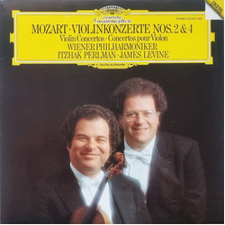 Wolfgang Amadeus Mozart / Wiener Philharmoniker / Itzhak Perlman / James Levine (2) Violinkonzerte Nos. 2 & 4 Vinyl LP USED