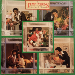 The Temptations Give Love At Christmas Vinyl LP USED