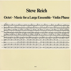 Steve Reich Octet • Music For A Large Ensemble • Violin Phase Vinyl LP USED