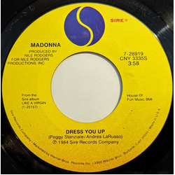 Madonna Dress You Up Vinyl 7" USED