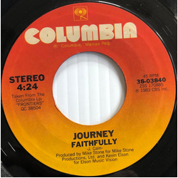 Journey Faithfully Vinyl 7" USED