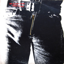 The Rolling Stones Sticky Fingers Vinyl LP USED