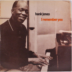 Hank Jones I Remember You Vinyl LP USED
