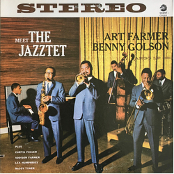Art Farmer / Benny Golson Meet The Jazztet Vinyl LP USED